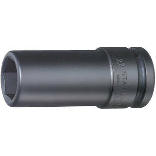 Stahlwille 25090027 2509 3/4" 6-pt Extra Deep Impact Socket, 27 mm