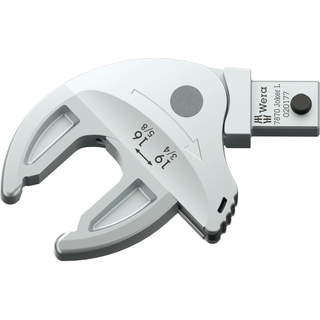 Wera 7870 Joker L Self-Setting Insert Spanner for Wrench Size 16 - 19 mm, Mounting 9 x 12 mm