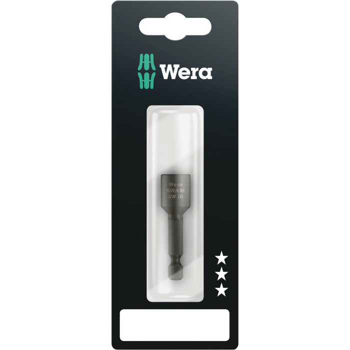 Wera 869/4 M SB Nutsetters, magnetic, 9 x 50 mm