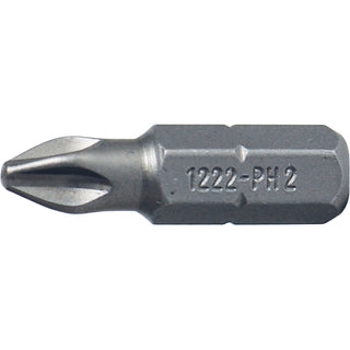 Stahlwille 08010002 1222 #2 x 25mm Phillips Insert Bit