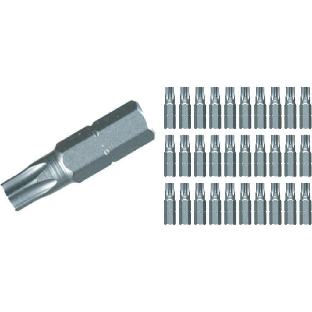 Wiha Tools 72580 T30 x 25mm TORX Contractor Insert Bit, 30 Pack – EIO.com