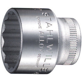 Stahlwille 02010012 45 3/8" 12-pt Socket, 12 mm