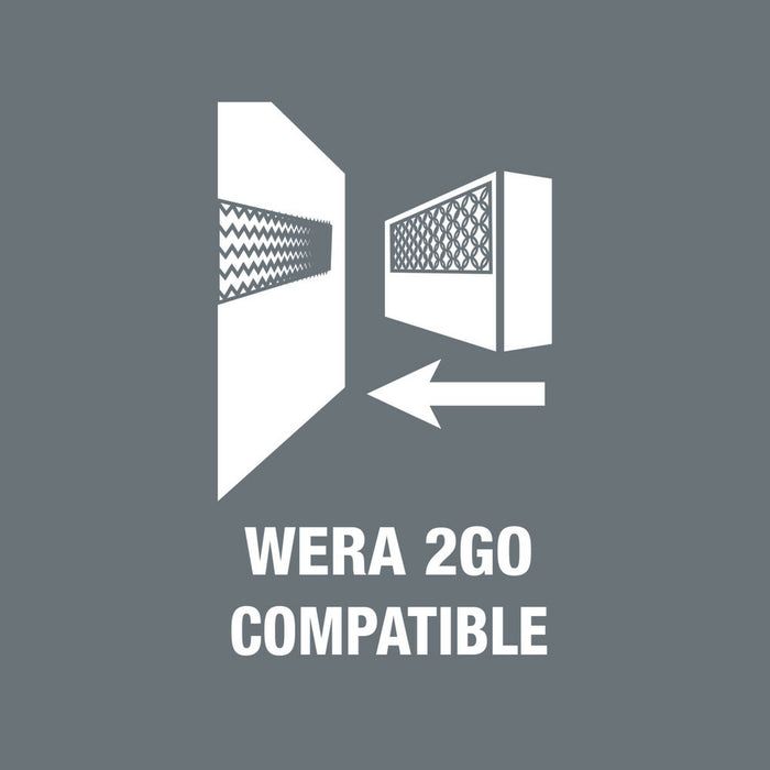 Wera Wera 2go 2 Tool Container, 3 pieces