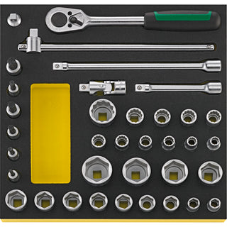 Stahlwille 96830354 TCS 50/52/30/6 MF 1/2 tools in TCS inlay