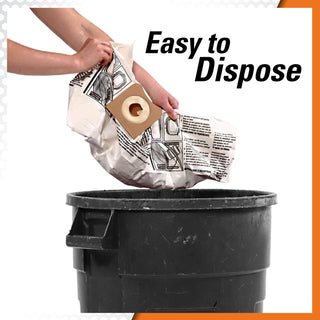 Ridgid 23738 High-Efficiency Dust Bags (VF3501)