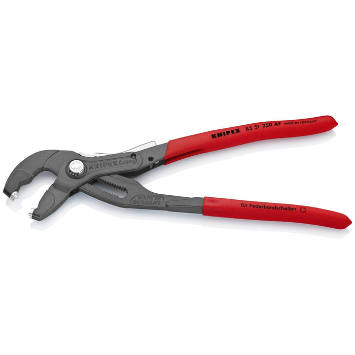 Knipex 85 51 250 AF Spring Hose Clamp Pliers with Retainer