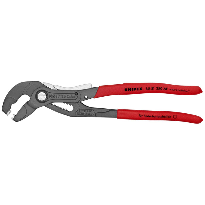 Knipex 85 51 250 AF Spring Hose Clamp Pliers with Retainer