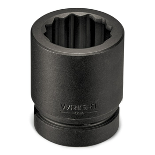 Wright Tool 67H68 3/4" Drive 12 Point Standard Impact Socket - 2-1/8"