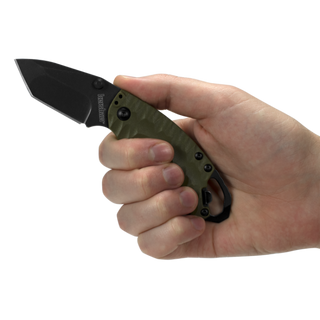 Kershaw 8750TOLBW Shuffle II - Tanto, Olive, BlackWash
