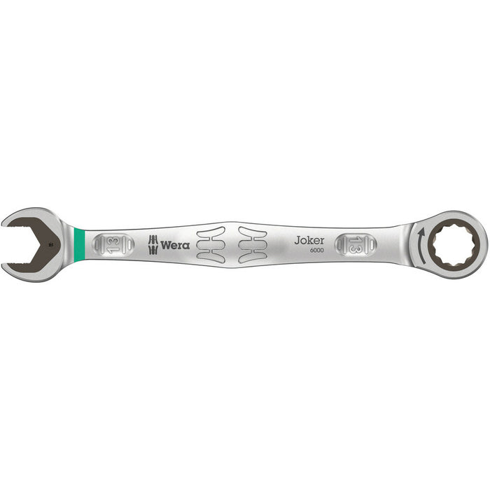 Wera 6000 Joker Ratcheting combination wrenches, 11 x 165 mm