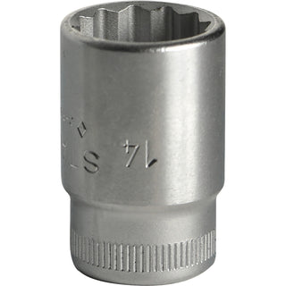 Stahlwille 02010014 45 3/8" 12-pt Socket, 14 mm