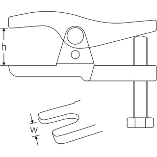 Stahlwille 71070002 Ball joint seperator