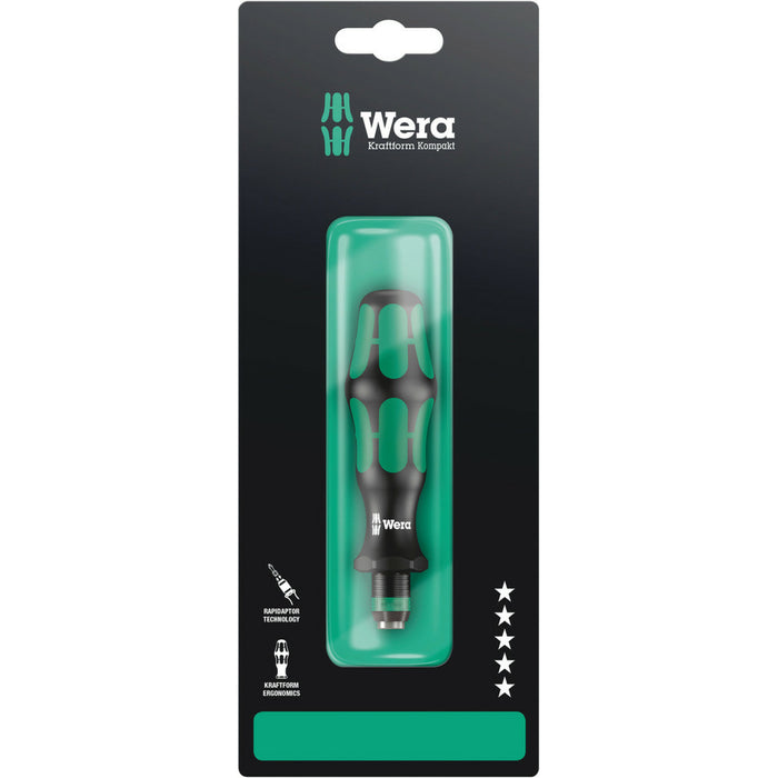 Wera 816 R SB Bitholding screwdriver with Rapidaptor quick-release chuck, 1/4" x 119 mm