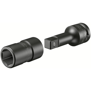 Hazet 900SLG-18X20/2 1/2 inch (12.5 mm) square ∙ hollow Socket FORD wheel bolt ∙ Outside hexagon traction profile