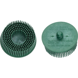 Hazet 9033-11-050/2 Replacement bristle grinder set · green · 2 pieces