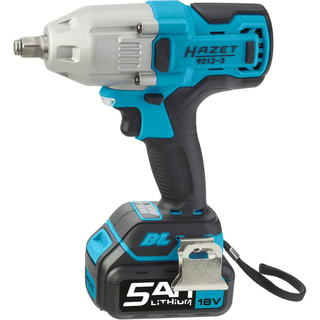 Hazet 9212-3LB/4 1/2 inch (12.5 mm) square ∙ solid Cordless impact wrench ∙ 700 Nm