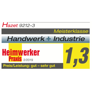 Hazet 9212-3LB/4 1/2 inch (12.5 mm) square ∙ solid Cordless impact wrench ∙ 700 Nm