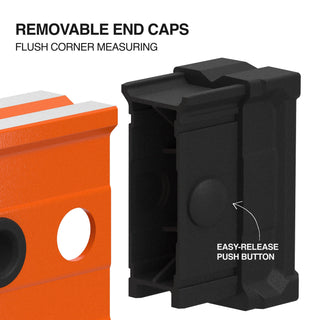 Klein Tools 93548MAG Magnetic Box Beam Level, 3 Vial, 48"