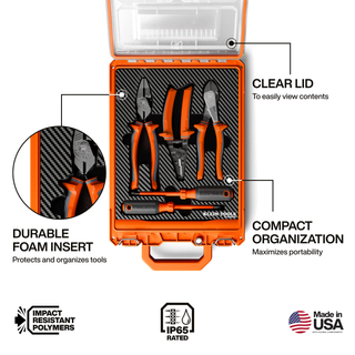 Klein Tools 94160MBINS MODbox Insulated Tool Kit, 5 Pc.
