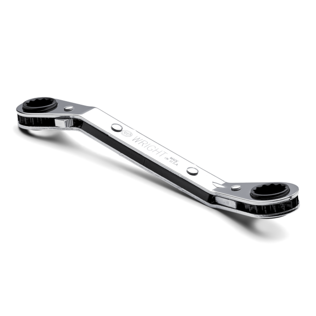 Wright Tool 9438 12 Point Offset Reversible Ratcheting Box Wrench – EIO.com