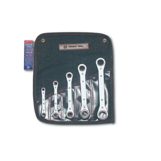 Wright Tool 9439 Ratcheting Box Wrench Set 5-Piece