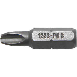 Stahlwille 08010000 1220 #0 x 25mm Phillips Insert Bit