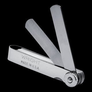 Wright Tool 9528 Metric Feeler Gauges-10-Blade Gauge