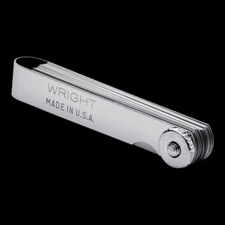 Wright Tool 9529 Feeler Gauge 25 Blade Metric