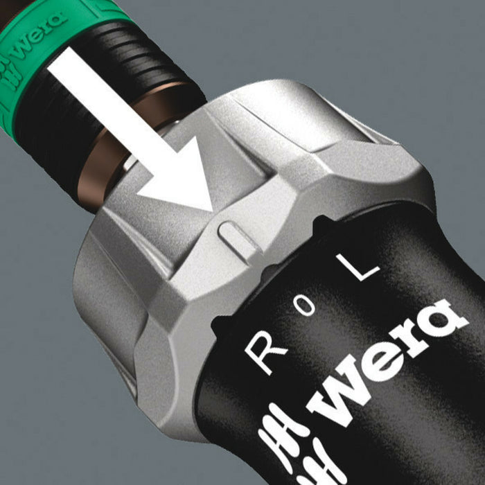 Wera 816 RA Ratchet screwdriver, 1/4" x 142 mm
