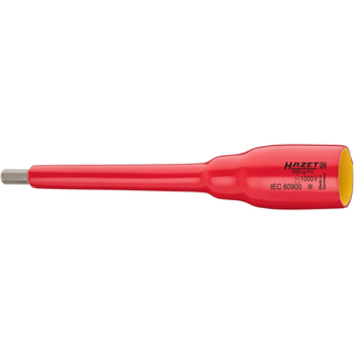 Hazet 986LG-4KV Screwdriver socket ∙ with protective insulation