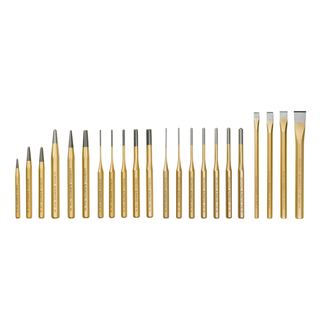 Knipex 9R 400 022 Punch and Chisel Set, 22 Pc.