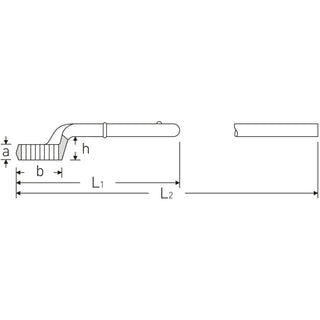 Stahlwille 42020032 5 Heavy duty ring Spanner, 32 mm