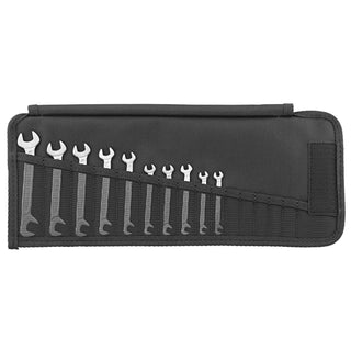 Stahlwille 96400653 12/10 Small Double Open Ended Spanner Electric Set w/ Wallet