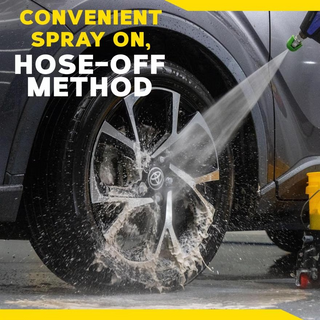 Meguiar's G250320 Hot Rims Foaming Wheel & Tire Cleaner - Quickly Powers Through Brake Dust and Grime