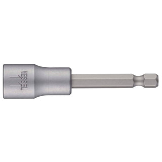 Vessel B45AF1175P1 Powe Bit 1/4" Hex B, A/F11x75 Press-Fit Nutsetter