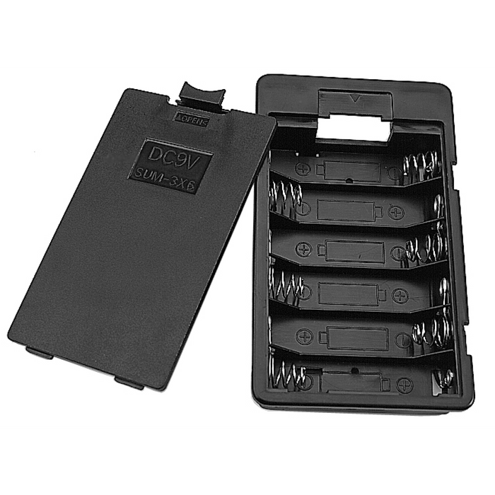 Philmore BH3611 AA-Cell Holder, 6 Batteries