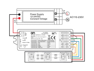 Velleman CHLSC60RX Smart Wi-Fi Dimmer Controller