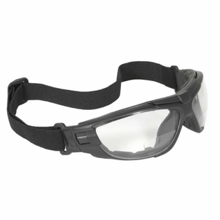 Radians Cuatro 4-in-1 Foam Lined Magnifier Safety Eyewear - Black Frame