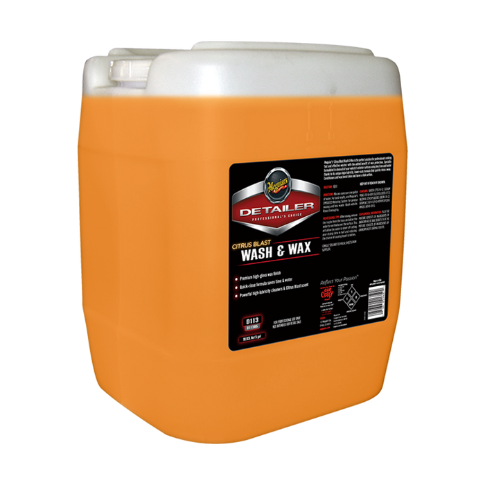 Meguiar's D11305 Citrus Blast Liquid Wash & Wax, 5 Gallon