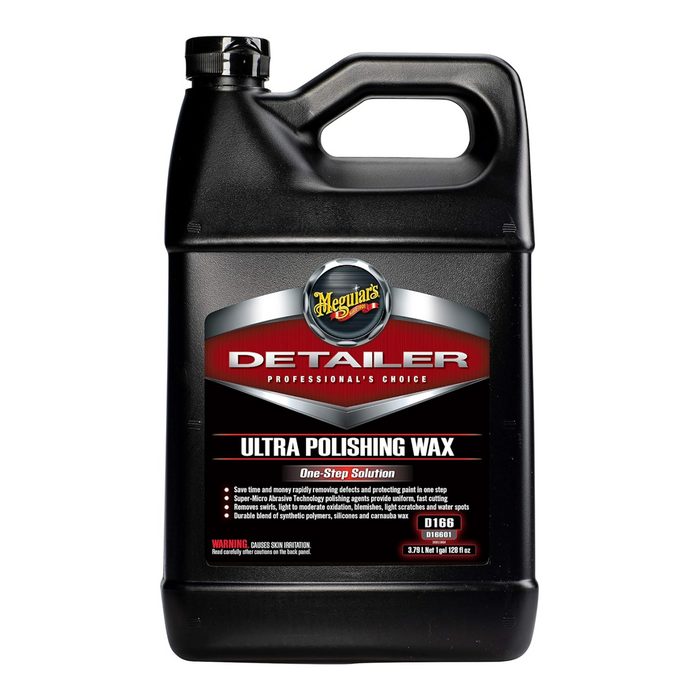 Meguiar's D16601 Liquid Ultra Polishing Wax, 1 Gallon