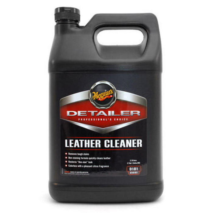 Meguiar's D18101 Detailer Leather Cleaner, 1 Gallon