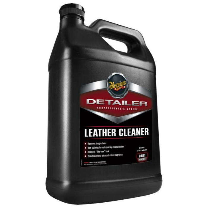 Meguiar's D18101 Detailer Leather Cleaner, 1 Gallon
