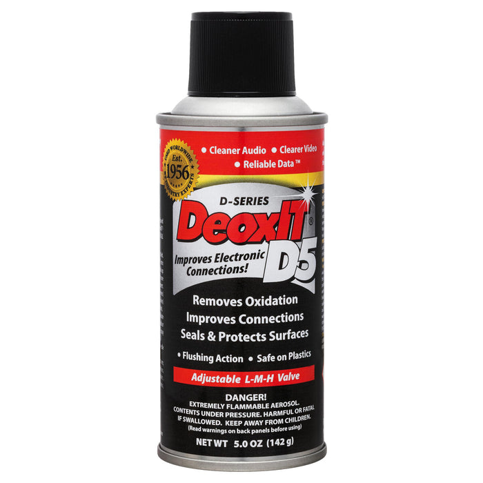 Hosa D5S-6 CAIG DeoxIT Contact Cleaner, 5 oz.