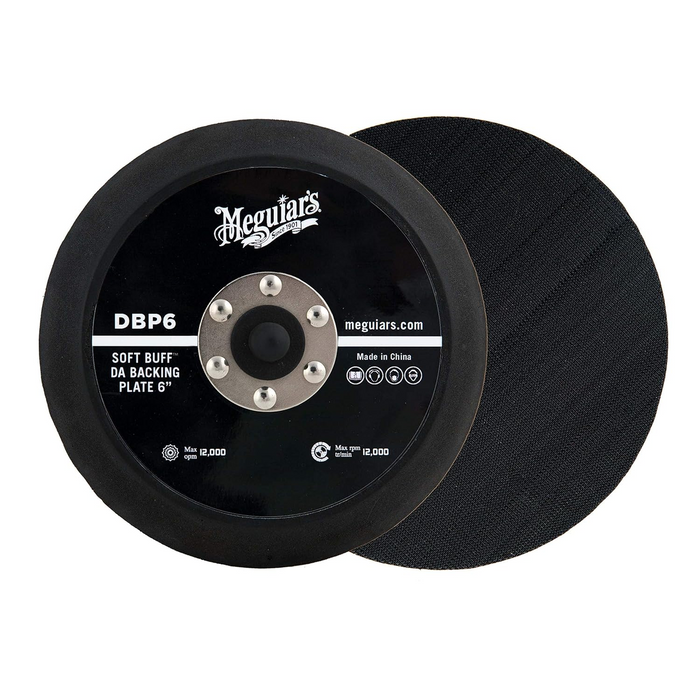 Meguiar's DBP6 Soft Buff DA Backing Plate, 6"