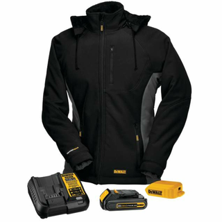 DEWALT DCHJ066 Women's Heated Soft Shell Coat Kit