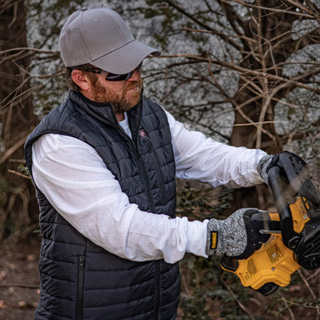 DEWALT DCHV095B Men's Heated Puffer Vest Kit- Black