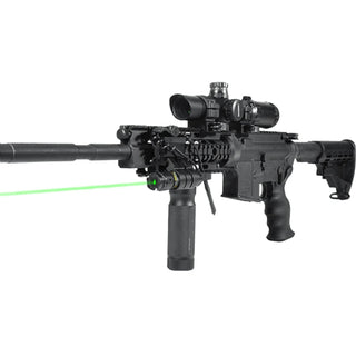 UTG SCP-LS279 W/E Adjustable Compact Green Laser with Rings