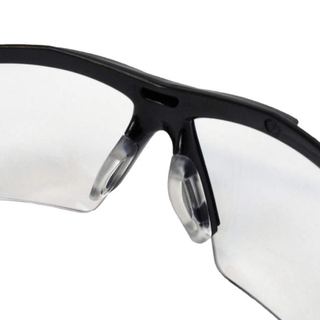 DEWALT DPG106 Spector In-Viz Magnifier Safety Eyewear - Black / Yellow Frame - Clear Lens