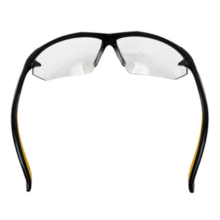DEWALT DPG106 Spector In-Viz Magnifier Safety Eyewear - Black / Yellow Frame - Clear Lens