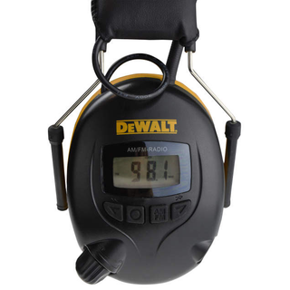 DEWALT DPG15 Digital AM/FM Hearing Protector